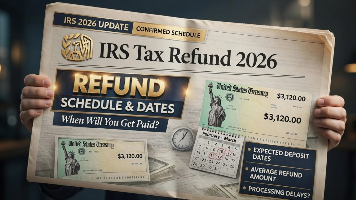 2026 tax refund schedule