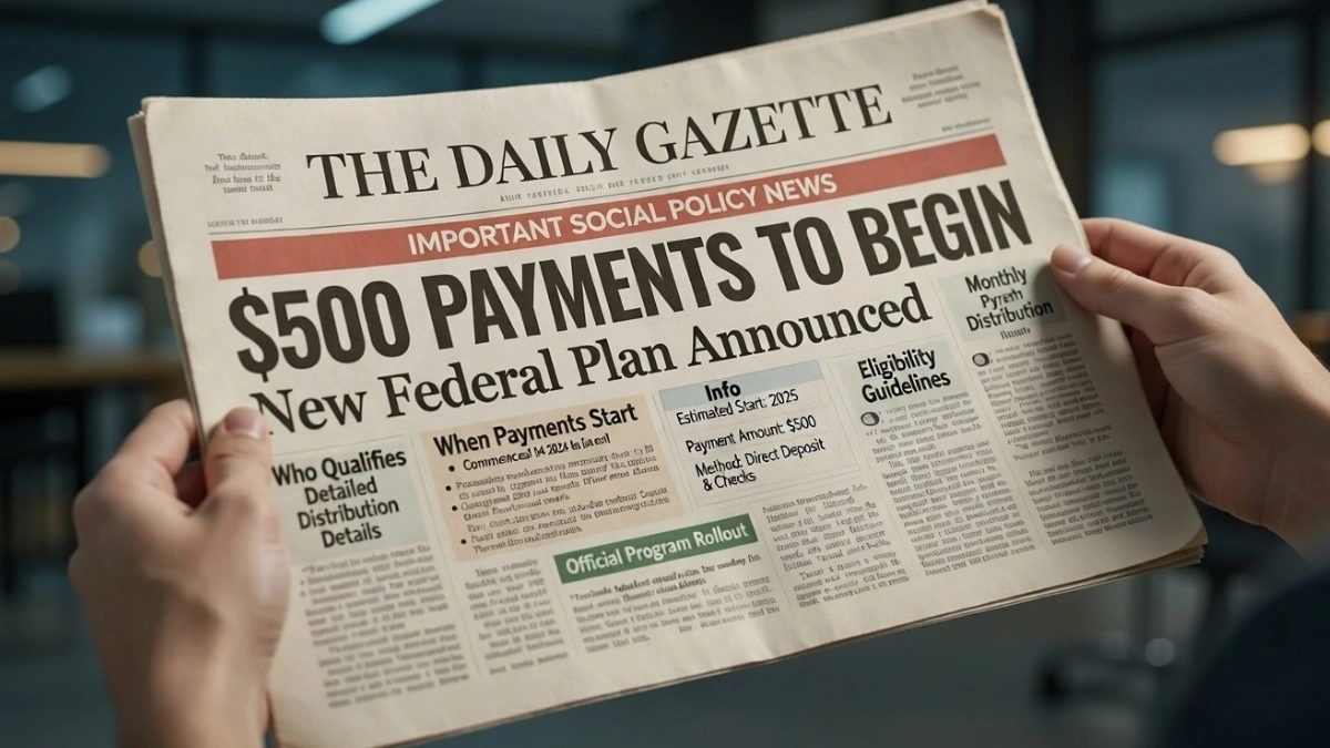 $500 federal payment 2026