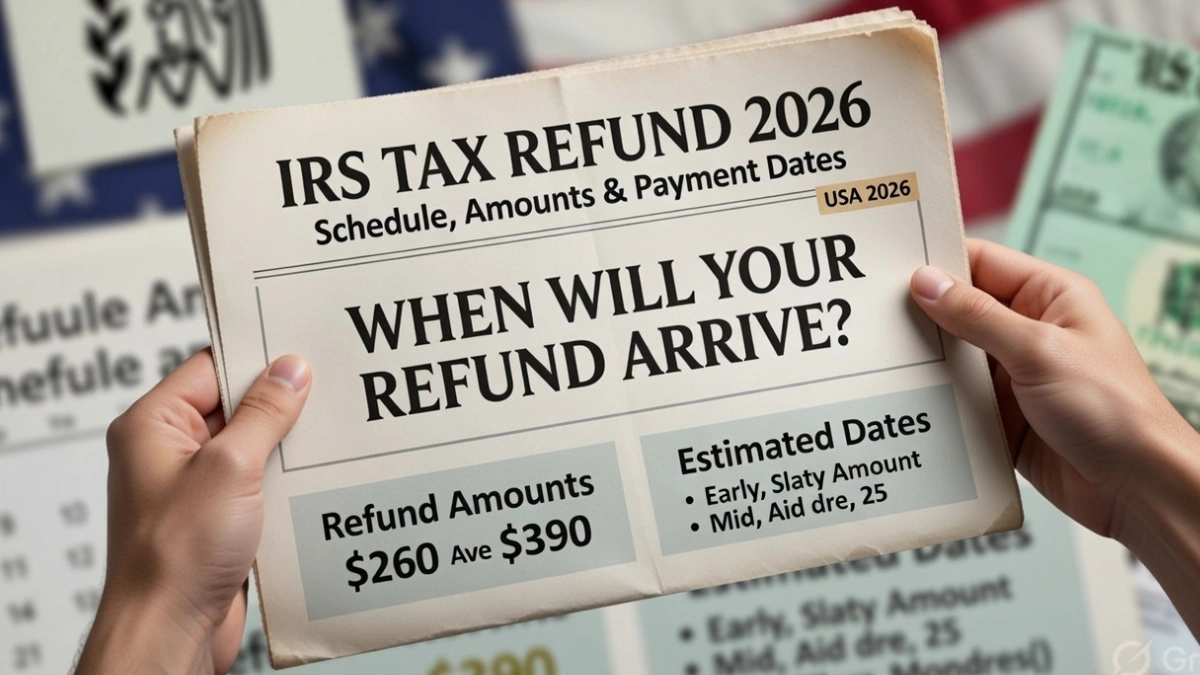 IRS Tax Refund 2026 Schedule