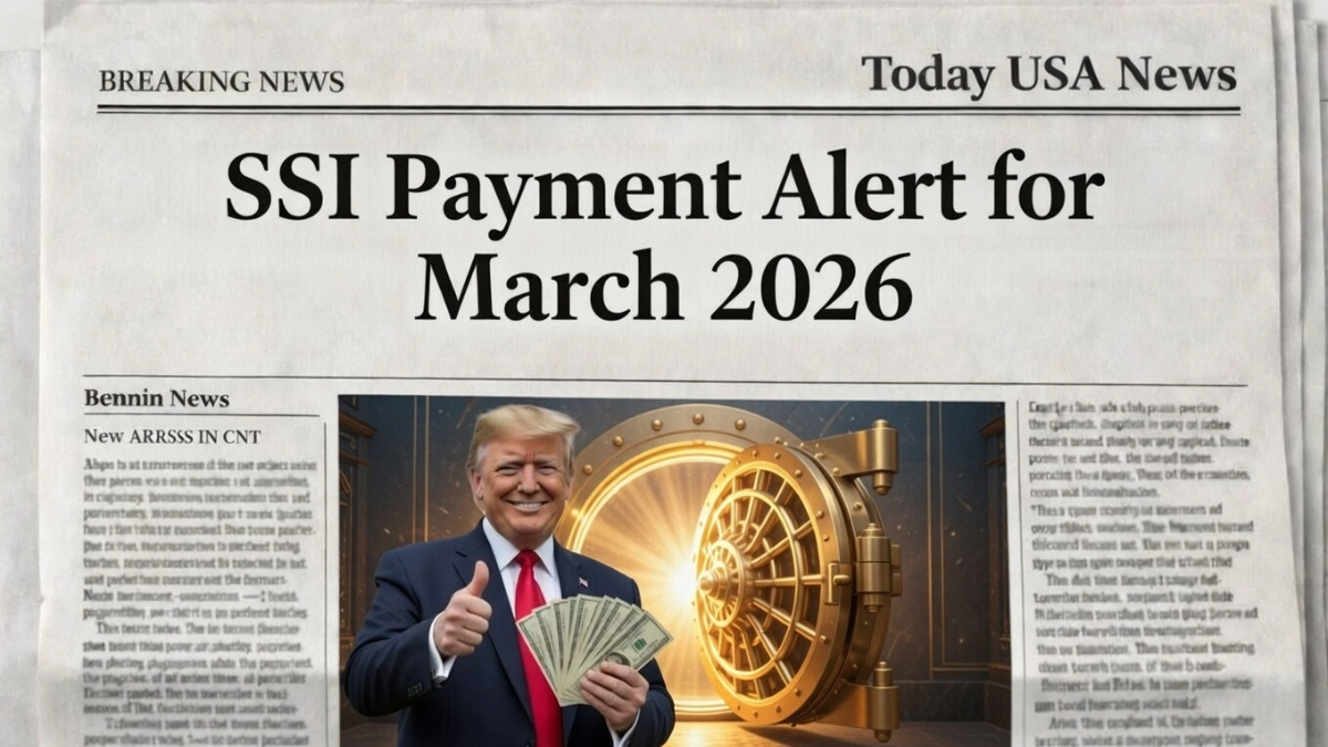 SSI Payment Alert for March 2026