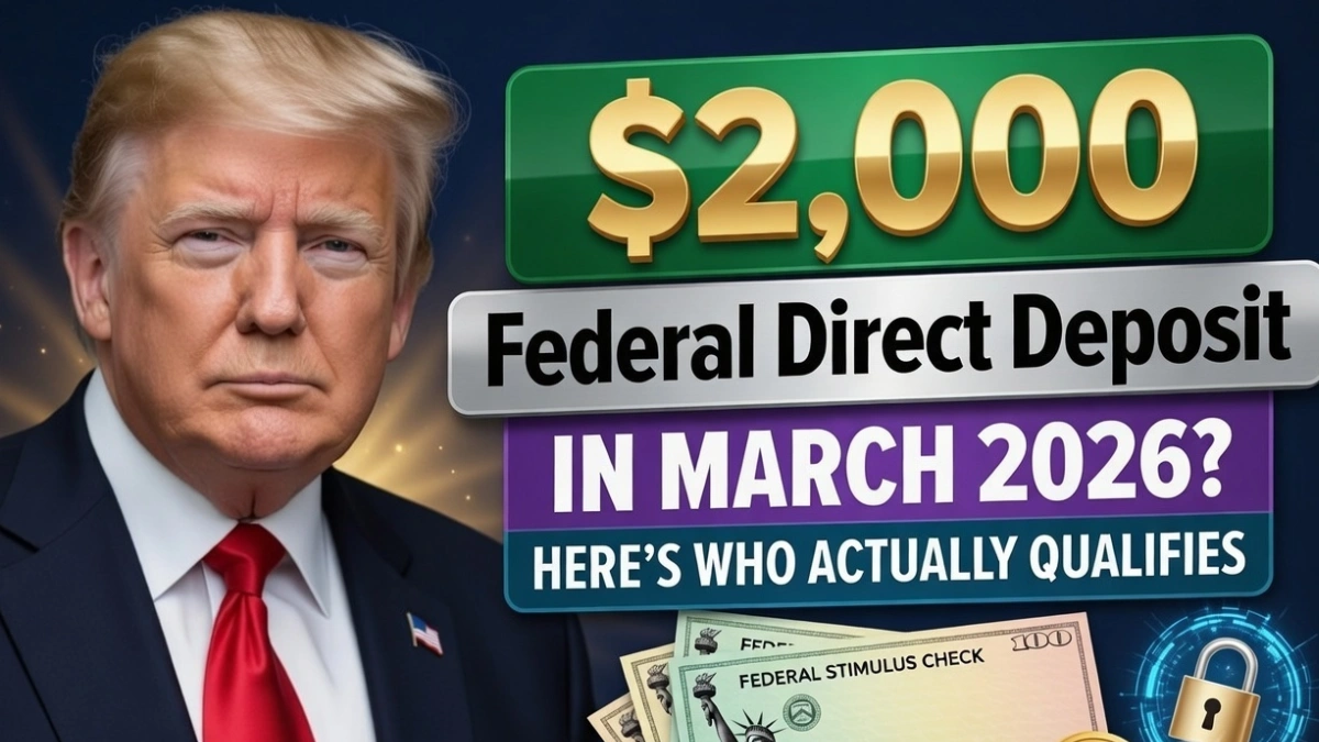 Big Federal Payment Alert