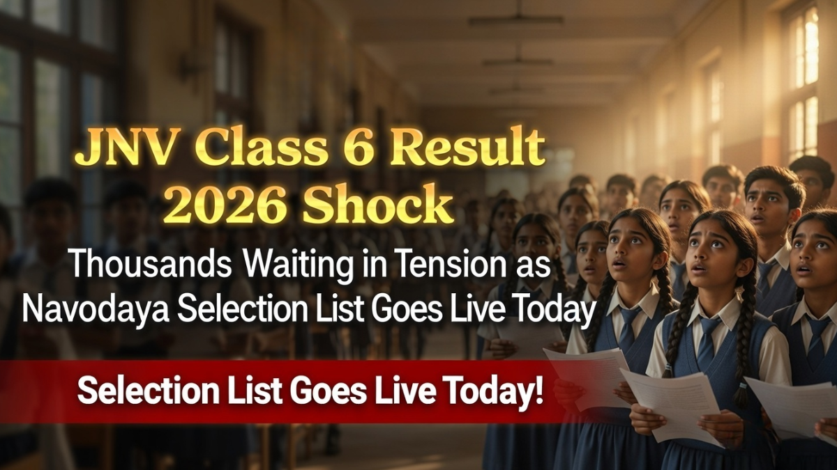 JNV Class 6 Result 2026