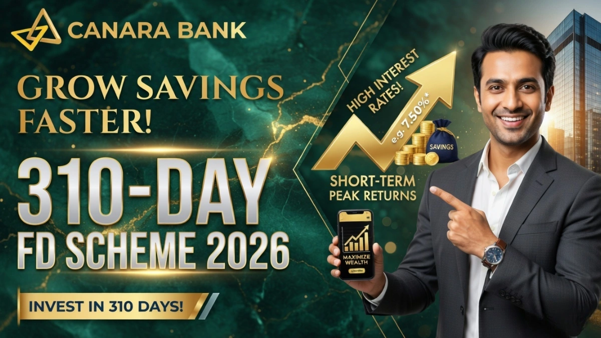 Canara Bank 310-Day FD Scheme 2026