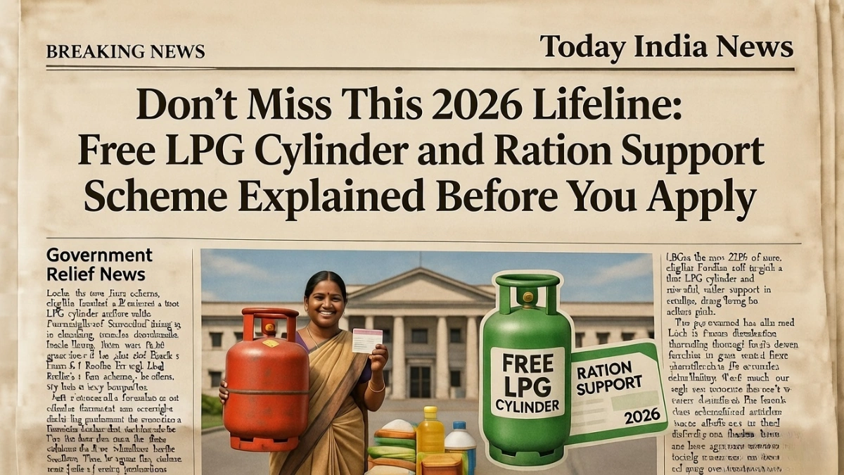 Free LPG Cylinder 2026
