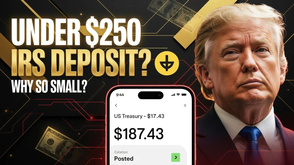 Treasury Direct Deposits Under $250