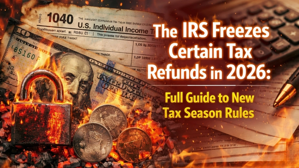 IRS tax refund freeze 2026