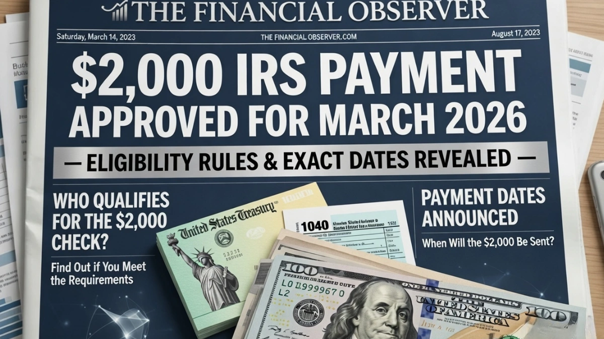 March 2026 IRS Update