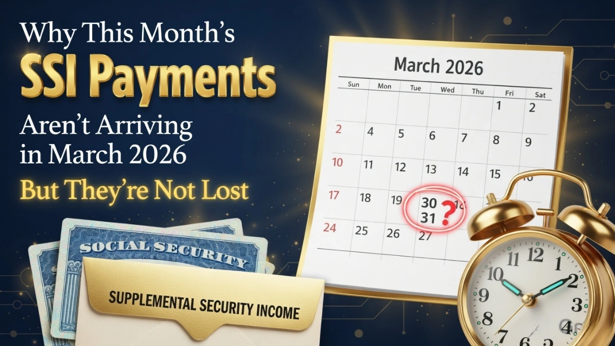 March 2026 SSI Payments Delayed