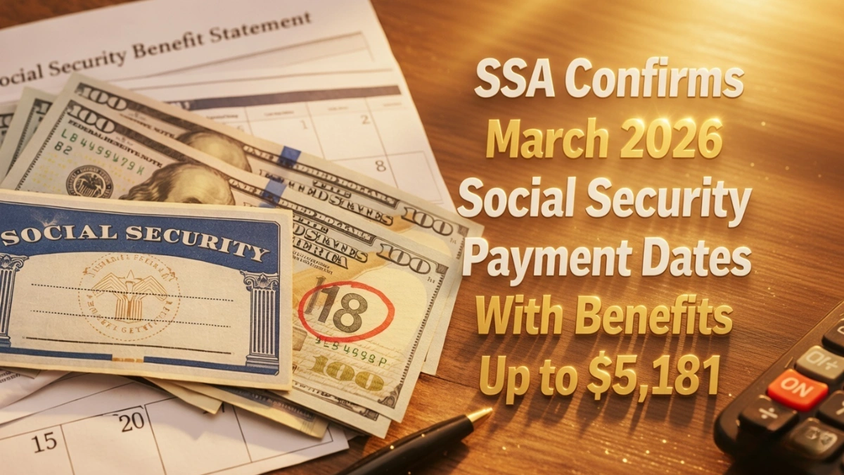 SSA payment schedule 2026