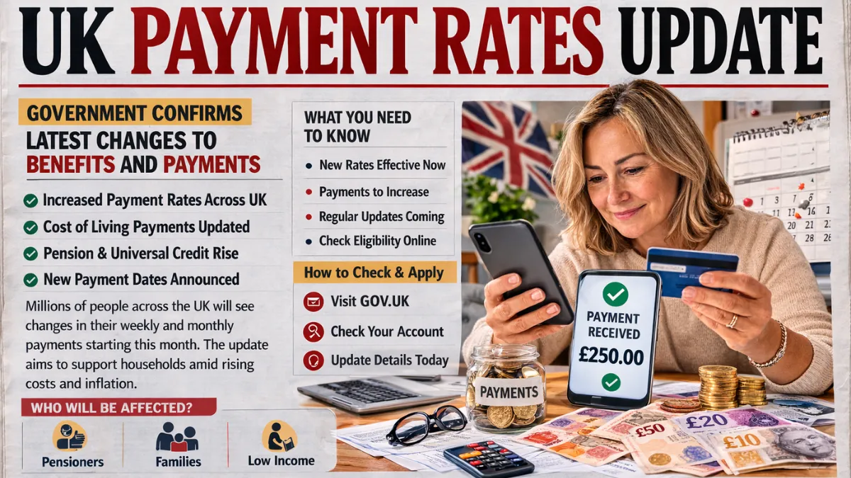 UK Payment Rates Update