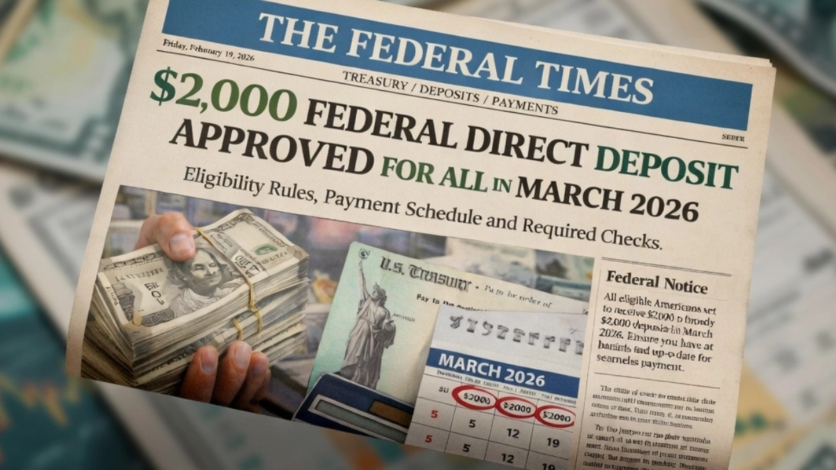 federal payment news