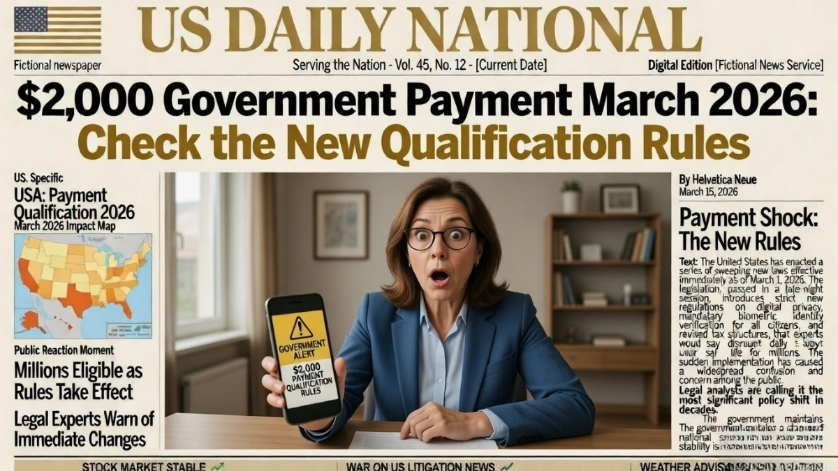 stimulus check eligibility 2026